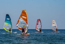 Lahemaa Mereklubi korraldas Andineeme rannas purjelauavõistluse