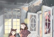 Kunstnik joonistas lasteraamatusse Kolga mõisa toa