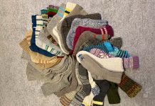 Kuusalu kudujate villasokid ukrainlastele