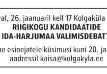 Valimisdebatiks oodatakse küsimusi