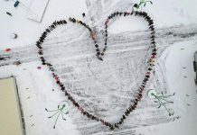 Kehras osalesid „Eesti suurima südame“ tegemises 144 inimest