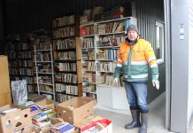 Loksa jäätmejaamas on raamatute jagamispunkt