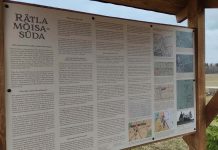 Rätlas on küla ajalugu tutvustavad infotahvlid