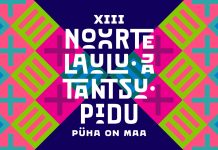 Noorte laulu- ja tantsupeo tantsijad Ida-Harjust