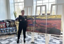 Kehra muuseumis on harrastuskunstniku SIRJE VOOLMAA juubelinäitus