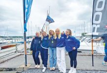 Purjetaja MIA MARIA LIPSMÄE Zoom8 paadiklassi MMi kolmas