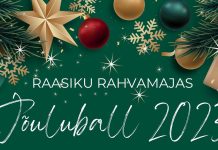 Raasiku noored korraldavad jõuluballi