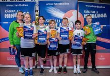 Aruküla SK võistkonnad võitsid käsipalli miniliigas kaks esikohta