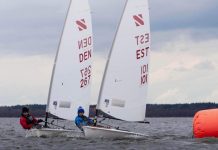 Purjetaja MIA MARIA LIPSMÄELE EMi hõbemedal