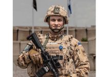 Nooremveebel HENRI LÕUKE teenib IT-spetsialisti ja sidetehnikuna Iraagis