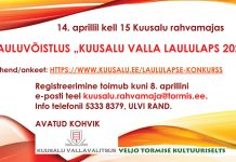 Konkursi „Kuusalu valla laululaps 2024“ võitjad
