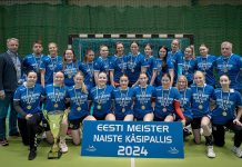 Aruküla/Mistra käsipallinaiskond võitis teist aastat järjest Eesti meistritiitli