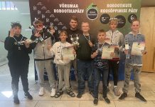 Pikavere robootikaring võitis Võrumaal kaks esikohta