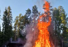 Valgejõe initsiatiivgrupp korrastas külaplatsi