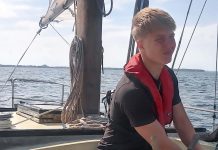 Kuusalu koolinoored RASMUS KARRO ja RIHARD SOOM osalesid Läänemere purjeretkel