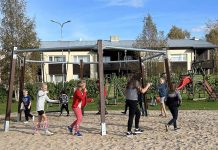 Aruküla kivilinna mänguväljak sai ringkiige