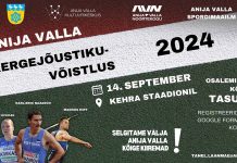 Anija vallas selgitatakse kiireimad mees ja naine