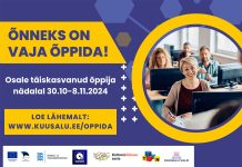 Kuusalu vald osaleb täiskasvanud õppija nädala projektis