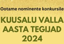 Oodatakse kandidaate Kuusalu valla aasta tegijate tunnustamiseks