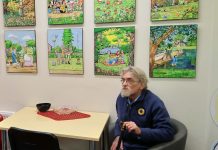 Eestis elava saksa kunstniku THOMAS SCHEILEKE piltide näitus Kuusalu raamatukogus