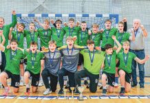 Aruküla ja Kehra U16 noormeestele Eesti meistrivõistluste medalid käsipallis