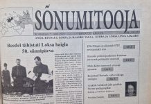 SÕNUMITOOJAS 30 AASTAT TAGASI – Lood Kehra sovhoosi lõpetamisest ja Raasiku valla talimängudest