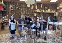 Lahemaa Pärimuskoja uus puutöökoda