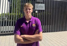 16aastane käsipallur ARON SEPP Arukülast treenib Hispaania tippklubis