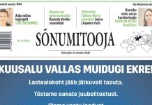 Sõnumitoojas 8. oktoobril