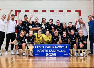 Mistra käsipallinaiskond on taas Eesti karikavõitja