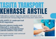 Aegviidust valla transpordiga Kehrasse arstile