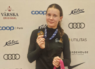 GERDA KAROLIN KRIIS tuli tõkkesprindis Eesti meistriks