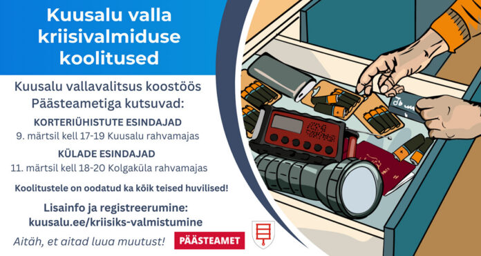 Kuusalu valla kriisivalmiduse koolitus