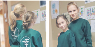 Aegviidu kool võttis kasutusele koolilogoga pusa