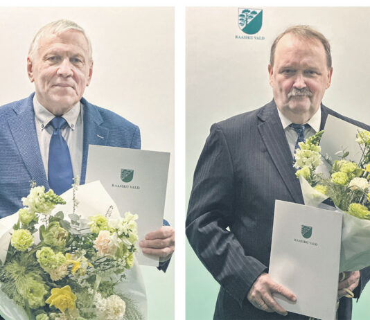 Raasiku valla 34. aastapäeva tähistamisel õnnitleti uut aukodanikku ja elutööpreemia laureaati