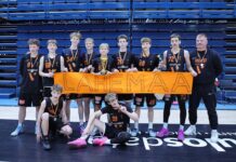 Kuusalu noorte U16 korvpallivõistkond võitis Soomes Lahti turniiri
