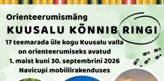 Kuusalu valla orienteerumismäng 17 matkaringiga
