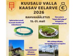 Kuusalu valla kaasavasse eelarvesse kandideerivad spinnerkarussell, katusealused, skulptuur ja korvpalliplats