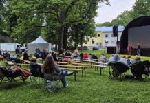 Kehras esmakordselt toimunud välikinos näidati „Fränki“
