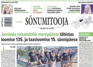 Sõnumitoojas 29. juulil