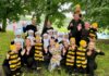 Aruküla lasteaialapsed esinesid Tallinnas võimlemispeol