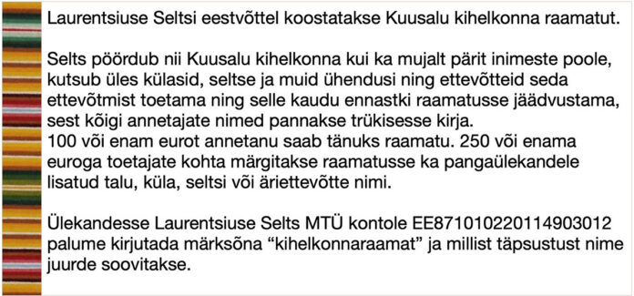 Kuusalu kihelkonna raamat