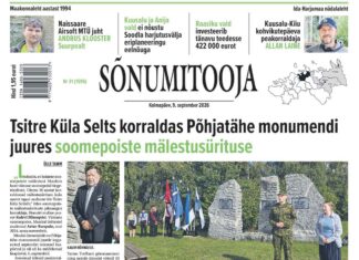 Sõnumitoojas 9. septembril