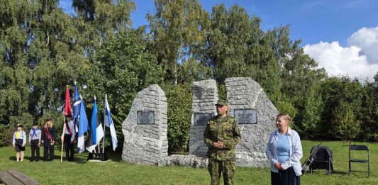 Tsitre Küla Selts korraldas Põhjatähe monumendi juures soomepoiste mälestusürituse