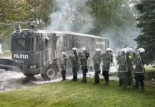 Suurõppus Arukülas – politsei harjutas massiohjet, vallavalitsus kriisistaabi tööd
