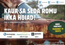 Hoov puhtaks! Tee vana autoga lõpparve ja register korda