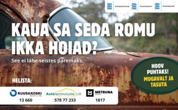 Hoov puhtaks! Tee vana autoga lõpparve ja register korda
